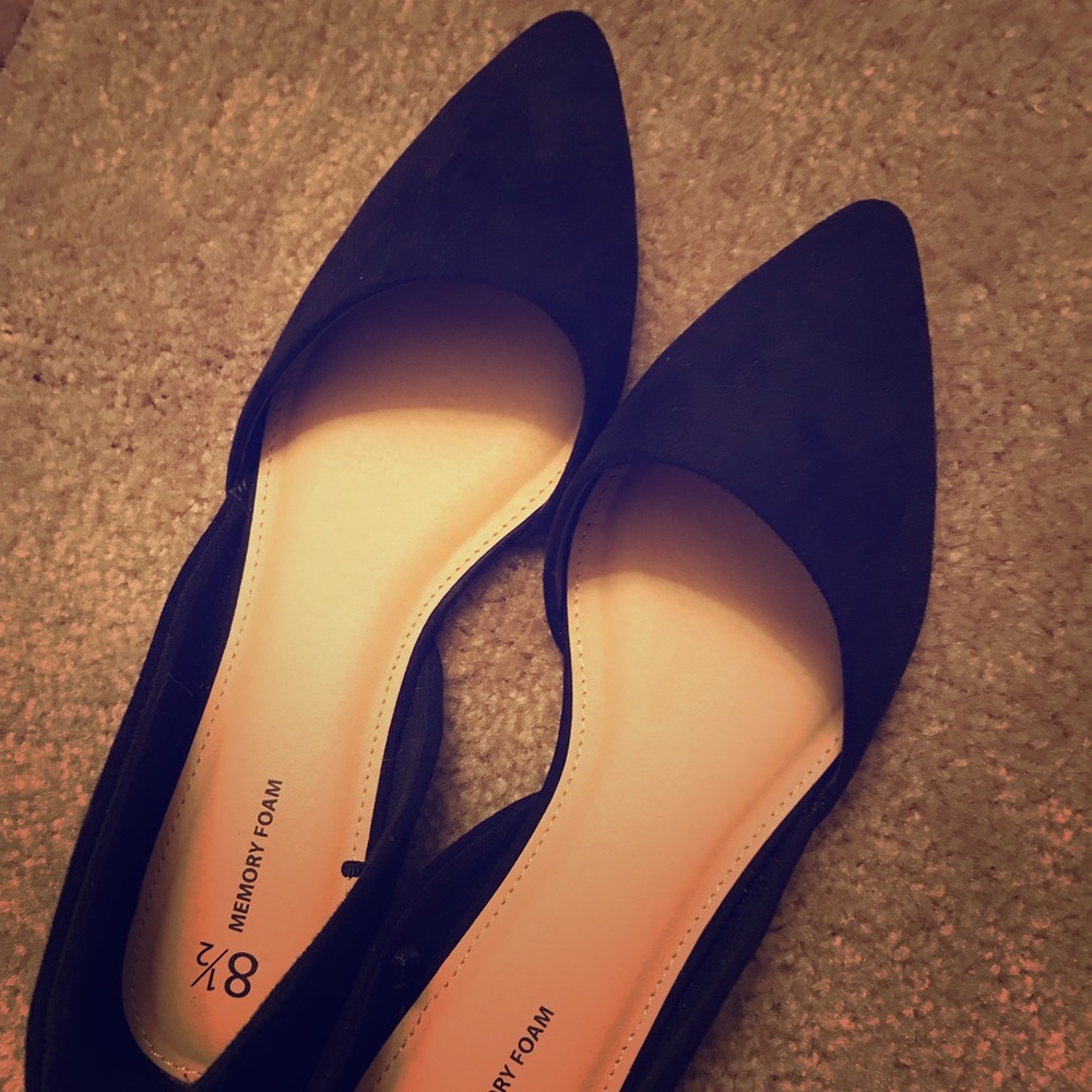 Black flats